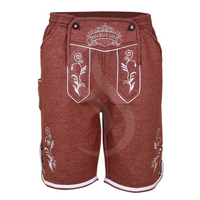 Meilleure qualité allemand Trachten Lederhosen Shorts nouveau Design 2024 personnalisé Style décontracté motif solide brodé cuir 6XL Logo