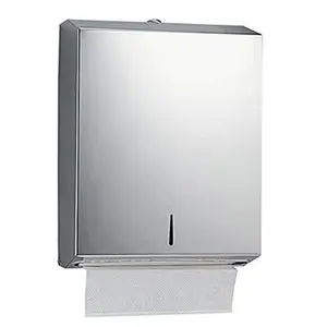 Dispensador de toallas automático de acero inoxidable con marco de papel húmedo, soporte de pared, para uso comercial, Hotel y hogar