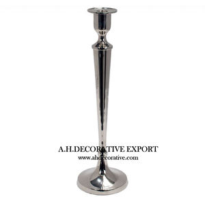 Aluminum Gold Plated <b>Candle</b> Holder for Wedding Decoration New Design Fancy Table Decoration <b>Candle</b> Holder <b>Pillar</b> - Product Image 3