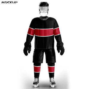 Nueva ropa deportiva para hombres, sublimación hecha a medida, tela transpirable, hockey sobre hielo, uniformes impresos de alta calidad - Product Image 2