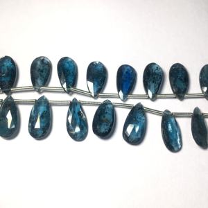 Cuentas de pera de cianita natural sin tratar, venta al por mayor, piedras preciosas sueltas, fabricación de joyas, certificado por terceros, todos los tamaños disponibles - Product Image 6