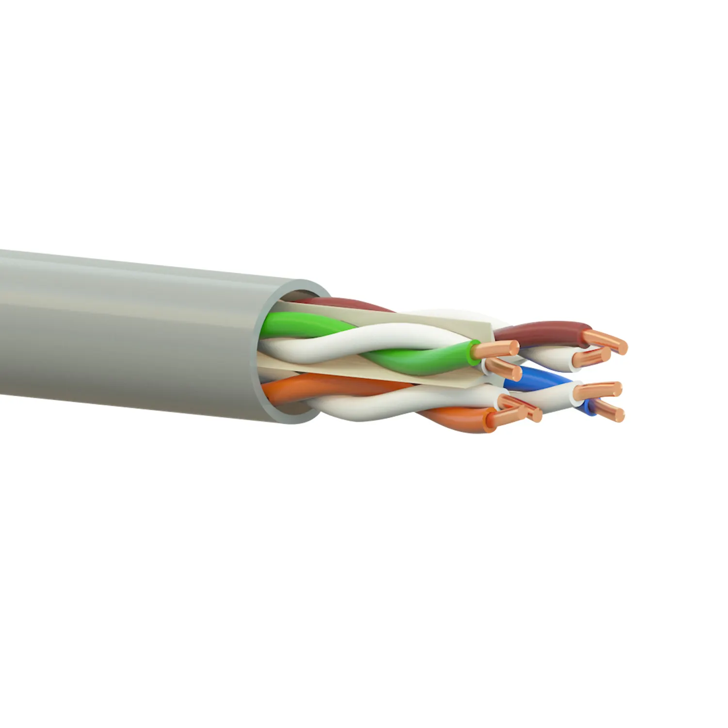 High Quality Pull Box 305m Test 4pair 24 AWG Cobre Cable De Red LAN CABLE Cat6 Network Cable Manufacturer Cat6 UTP 305m Cat