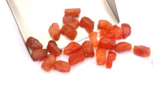 หินคาร์เนเลียนแบบหยาบๆที่ไม่ผ่านการบำบัด10ชิ้น,พลอยแบบหลวมๆที่ออกแบบมาสำหรับผู้ค้าส่งเครื่องประดับแบบหยาบๆของอินเดีย - Product Image 6