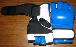 GAF Guantes de boxeo profesionales de medio dedo Bolsa de arena tailandesa Guantes de MMA de cuero real - Product Image 4