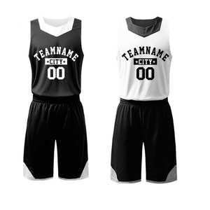 Vêtements de sport personnalisés OEM 100% polyester uniforme de basket-ball à séchage rapide uniforme de basket-ball de haute qualité pour l'équipe - Product Image 2