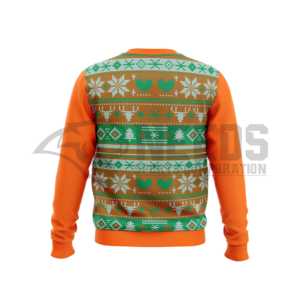 2020 unisexe personnalisé sublimé hiver sweat Anti-rétrécissement polaire Anti-rides écologique respirant 3D à motifs de noël - Product Image 4