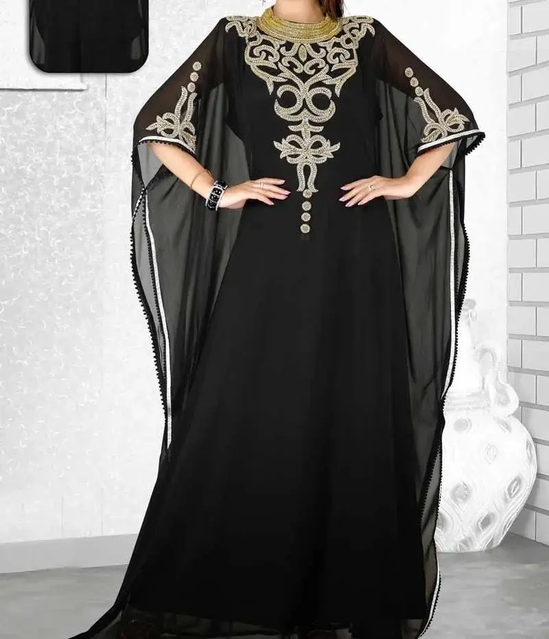 Abaya-ropa islámica para mujer, caftán bonito de Dubái a precio de fábrica, venta al por mayor, 2019
