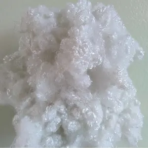 Hohl gebogene nicht silikon isierte Polyester faser A-Qualität Vikohasan Hersteller und synthetische Faser und GRS recyceltes Polyester