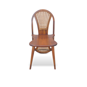 Chaise de salle à manger ovale personnalisée, design classique, chaise d'appoint en bois massif, mobilier pour la maison, l'hôtel et la salle à manger - Product Image 2