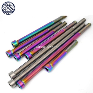 <span class=keywords><strong>Din912</strong></span> Anodized Cầu Vồng Màu Titan <span class=keywords><strong>Bolt</strong></span> Và Vít M6 M7 M8 - Product Image 3