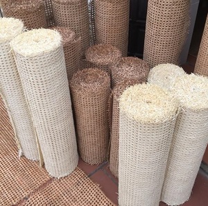 Wholesale Synthetic PE Sticks Weaving Rattan Cane Webbing Mesh