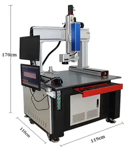 Aangepaste Portaal 50W Fiber Laser Markering Machine Groot Werkgebied 600*600/600*800/600*400Mm 20W 30W 50W 60W 70W 80W 100W