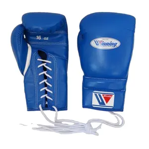 Winning Genuine Leather Boxing Gloves Fighting Training Equipment Boxing Gloves Custom Fight Gear Winning Boxing Gloves