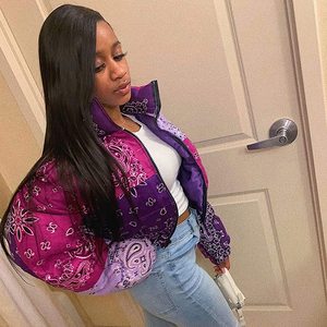 Chaquetas acolchadas de estilo clásico para invierno, chaqueta acolchada de burbujas - Product Image 5