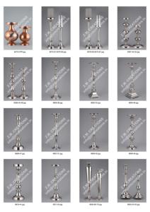 Bougeoir classique en métal blanc (aluminium) fait à la main porte-pilier personnalisé pour la décoration de Noël à la maison en gros disponible - Product Image 4