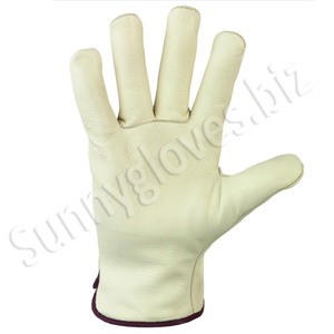 Cowhide Spilt Heavy Duty Industrial Safety <b>Driver</b> Working Leather Welding <b>Gloves</b> 2024 - Product Image 5