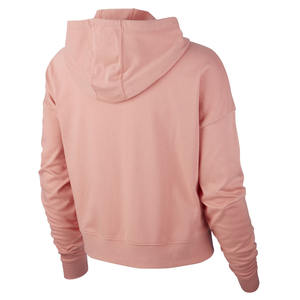 Sweat à capuche unisexe super doux avec tissu tricoté respirant nouvelle mode haut court surdimensionné décontracté Sudadera avec capucha pour les femmes - Product Image 3