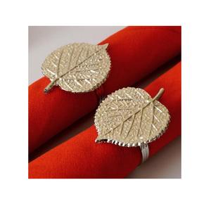 ที่ใส่ผ้าเช็ดปากและแหวนโลหะมาใหม่ไม่ซ้ำใครสำหรับโต๊ะอาหารค่ำบ้านโรงแรมร้านอาหารงานปาร์ตี้ - Product Image 1