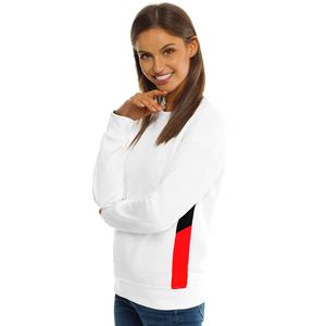 Sudaderas con logotipo personalizado Unisex para mujer de manga larga de algodón orgánico polar de gran tamaño liso sudaderas con capucha sudadera ropa de mujer - Product Image 2