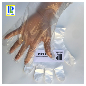 Gants en polythène en plastique de couleur claire jetables HDPE de haute qualité toutes les saisons-été hiver printemps automne fabriqués au Vietnam - Product Image 5