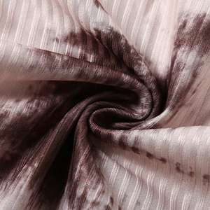 Women's Latest Casual Style Crop <b>Tops</b> Best Material Custom Sale Tie Dye Print - Product Image 5