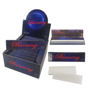 HP151-Burning Navy <b>blue</b> kingsize hot sales natural gum slow burning gmo white rice <b>rolling</b> paper - Product Image 1