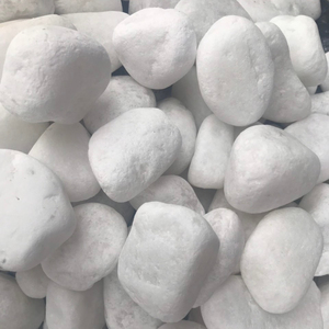 Galets blancs du Vietnam pour le jardin, aménagement paysager, extérieur, galets blancs, neige, gravier - Product Image 1