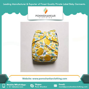 Pañal de tela ajustable para recién nacido, pantalones de pañal de noche, pañales reutilizables para bebé, novedad de 2021 - Product Image 4