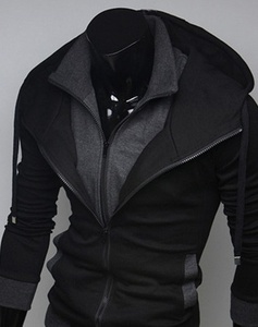 2019 Men's Fashion Sweater <b>Cardigan</b> Hooded Jacket High Quality Casual Sport Hoodies <b>Coat</b> by EVERGLOW - Product Image 2