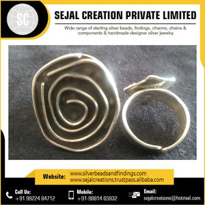 Anillos de plata de ley 925 de diseño clásico Tribal, precio al por mayor - Product Image 4