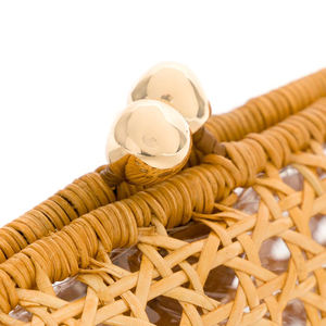 กระเป๋าคลัทช์หวายสานทำมือ งานฝีมือ กระเป๋าถือหวายขายส่งในเวียดนาม - Product Image 3