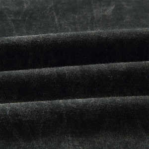 เสื้อยืดผู้ชายขนาดใหญ่พิเศษสไตล์วินเทจขนาดใหญ่พิเศษผ้าคอตตอน100% ซักสีดำพิมพ์ไหล่ตกขนาดพิเศษงาน OEM ตามสั่ง - Product Image 6