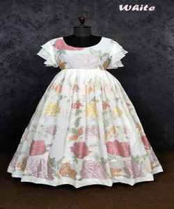 ชุด2ชิ้นผ้าฝ้ายปักลายสำหรับเด็กผู้หญิงชุดสวมแบบดั้งเดิมสไตล์อินเดีย - Product Image 3