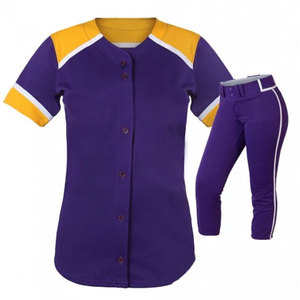 ชุดกีฬาเบสบอลสำหรับผู้ชายชุดเครื่องแบบเบสบอลออกแบบได้ตามที่ต้องการ - Product Image 3
