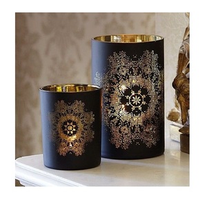 Support votif de lampe à thé en fer métallique, vintage et personnalisé pour Table, nouveau Design, porte-bougie - Product Image 1