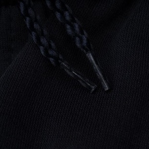 Pantalones de chándal para correr de lana con puños de Color sólido con diseño personalizado y cierre de cordón alto para hombre/mujer de lana teñida lisa - Product Image 6