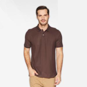 Camiseta de manga corta para hombre de alta calidad para Polo 100% algodón con cuello abotonado Verano de algodón suave para Polo camiseta - Product Image 4