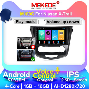 MEKEDE Điều Khiển Bằng Giọng Nói Android 9 4Core 16G Xe DVD Đài Phát Thanh Âm Thanh Máy Nghe Nhạc Đối Với Nissan X-Trail X Trail 3 T32 Qashqai 1 J10 2013-2017 GPS - Product Image 4