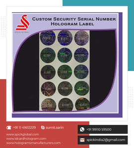 Suministro a granel de cintas adhesivas holográficas PET con tiras de etiquetas de papel de seguridad para un embalaje y promociones eficaces - Product Image 3