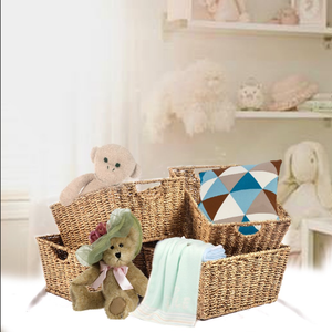 Nano — panier de rangement en jonc de mer, panier de rangement, tissé, vente en gros du Vietnam - Product Image 5