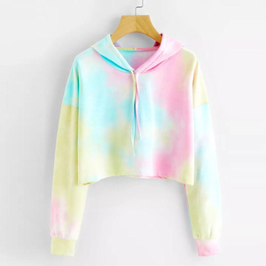 Sweat à capuche pour femme, sweat-shirt design personnalisé de haute qualité, haut court - Product Image 6
