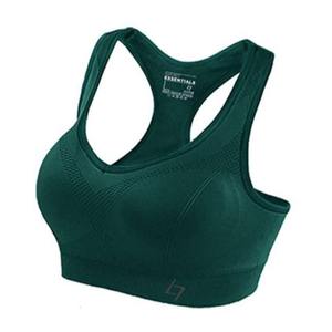 Soutien-gorge élastique de Yoga pour femme, vêtement de sport à fort Impact, sur mesure, blanc uni, avec Logo, grande taille, vente en gros, - Product Image 1