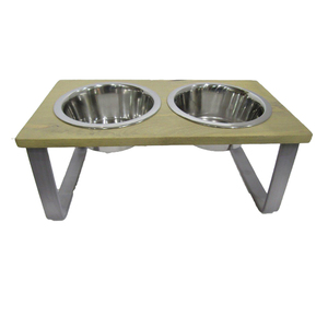 100% <b>Stainless</b> <b>Steel</b> <b>Dog</b> <b>Bowl</b> with Iron Stand Unique Design Custom <b>Dog</b> <b>Bowl</b> Wholesale Supplier From India - Product Image 5