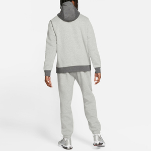 Chándal de pantalón con capucha liso de 2 piezas de lana gruesa para hombre de alta calidad hecho a medida al por mayor para deportes para invierno de talla grande - Product Image 2