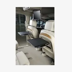 Desain baru mewah mobil/van/bus sandaran kursi belakang meja lipat