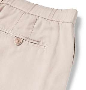 Bermudas para hombre con logotipo personalizado en relieve, impermeable, de secado rápido, transpirable, de algodón, tela de felpa francesa, con cordón en la cintura, informal - Product Image 6