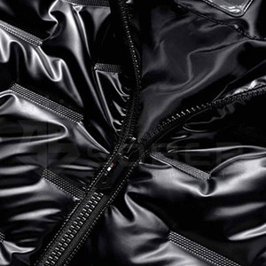 Men's Heated Winter Puffer <b>Jacket</b> with Stand Collar Outdoor Warm Clothing for Winter Sports and Activities - Product Image 5