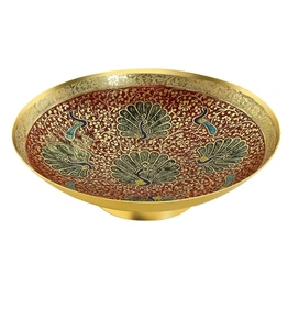 Bol à salade en laiton, de service de haute qualité pour Restaurant hôtel et maison, bol de Fruits décor personnalisé taille moderne, bol à salade en métal - Product Image 5