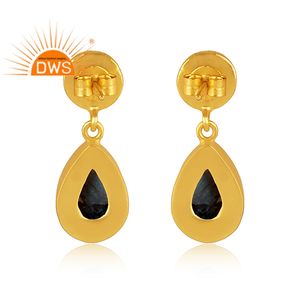 Pendiente colgante de piedras preciosas de labradorita Natural de Plata de Ley 925 para fabricante de joyería de mujer - Product Image 4