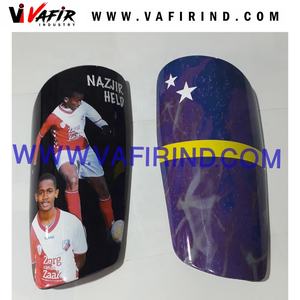 Profesional personalizar fibra de carbono y poliéster fútbol espinillera de Fútbol 2017 - Product Image 5